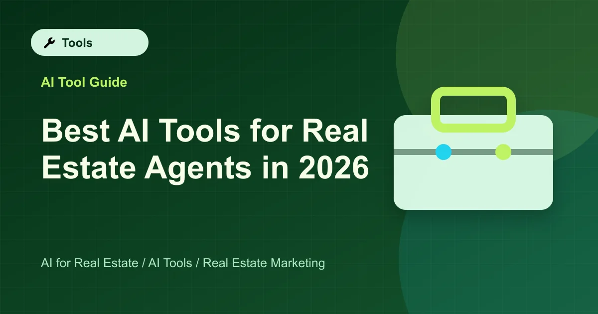 Best AI Tools for Real Estate Agents in 2026 featured image