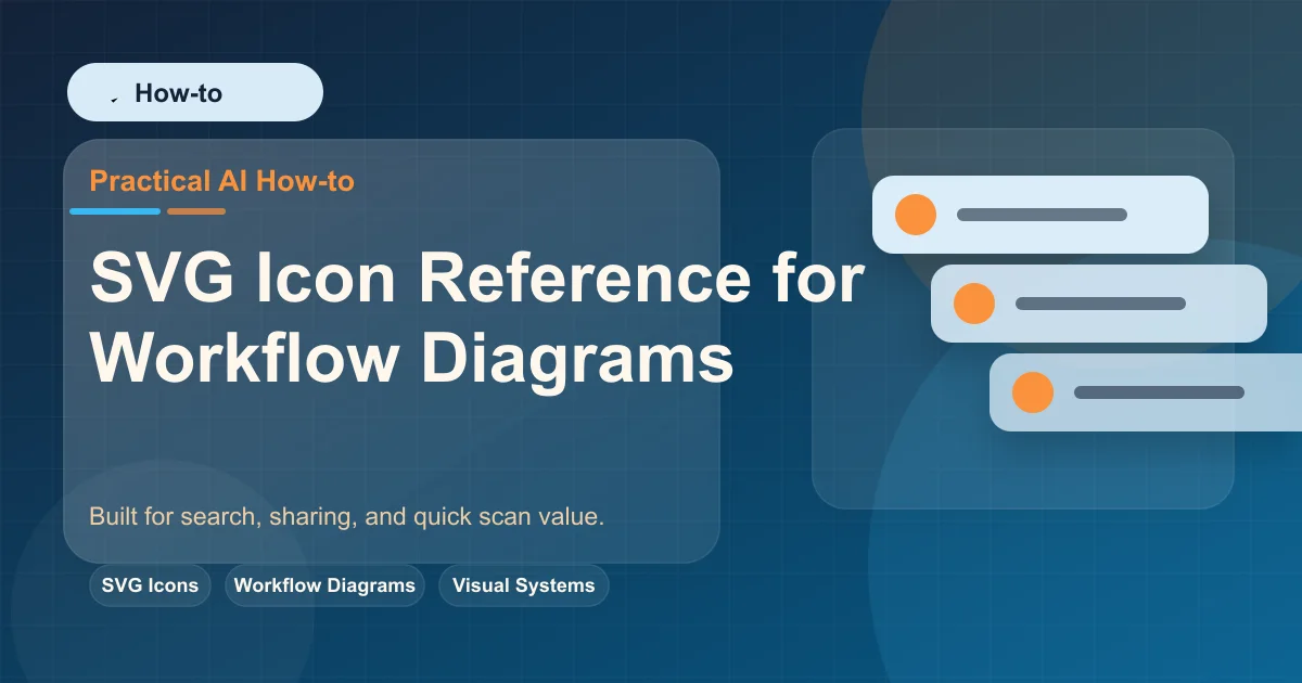 SVG Icon Reference for Workflow Diagrams featured image